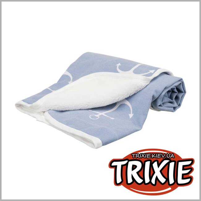 ТРИКСИ Украина - Покрывало Anchor-TRIXIE (150х100см, синий/белый)