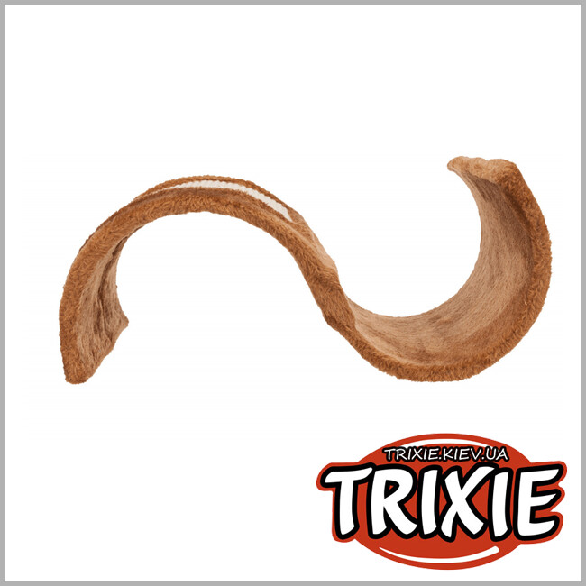 ТРИКСИ Украина - Когтеточка волна для кошки TRIXIE Wavy (плюш 29*18*50 см коричневая)