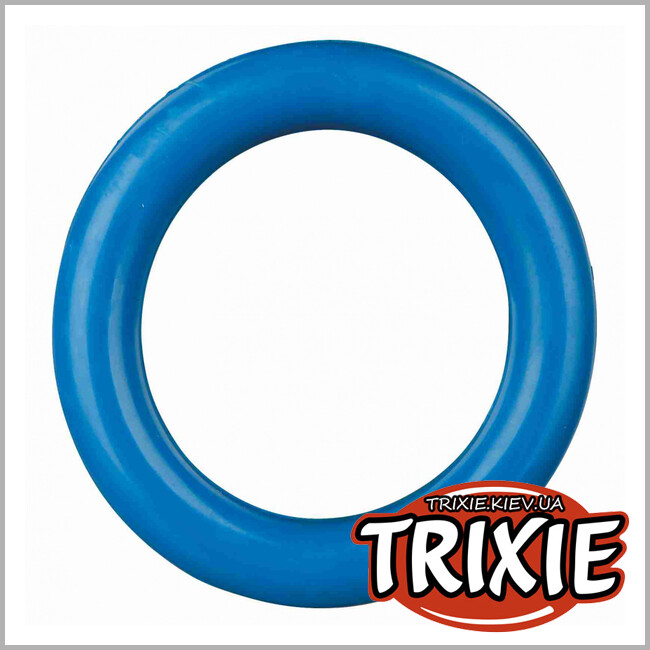 ТРІКСІ Україна - Гумове кільце Trixie Ring Dog Toy (гума 15см)