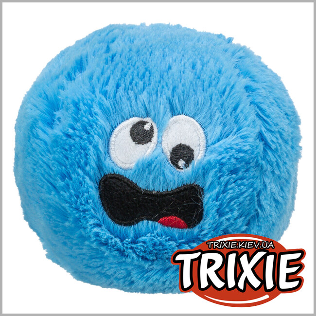 ТРИКСИ Украина - Мячик для животных Trixie 36153 (переработанный плюш), 1шт. 10см