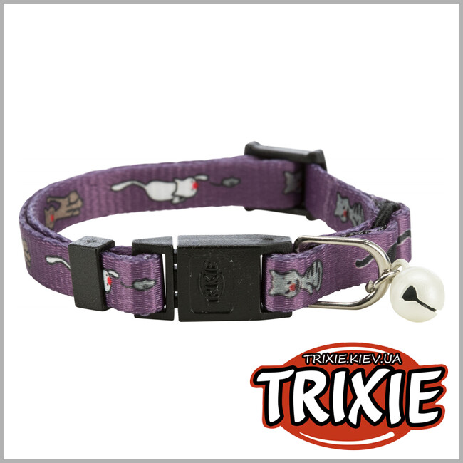 ТРИКСИ Украина - Ошейник для котят TRIXIE - нейлон, с рисунком
