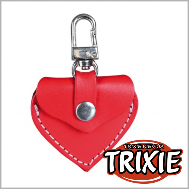 ТРИКСИ Украина - Брелок кожаный для собак TRIXIE