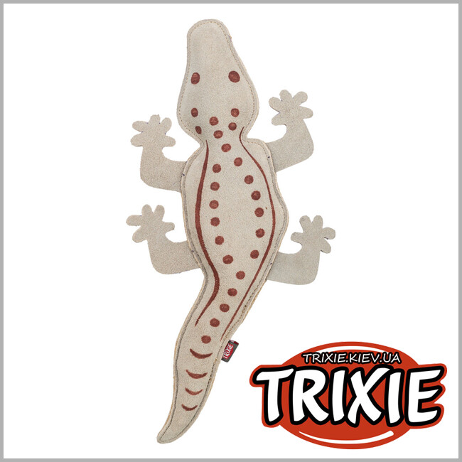 ТРИКСИ Украина - Игрушка для животных Trixie 99352374 "Саламандра" (кожа), 37см