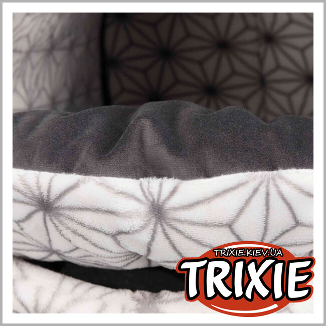 ТРІКСІ Україна - М'яке місце Diamond-TRIXIE (35х26х40см, антрацит/білий)