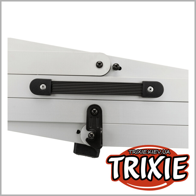 ТРИКСИ Украина - 3-ступенчатые складные ступеньки для животных Trixie 39376 (алюминий/пластик/ТПГ)