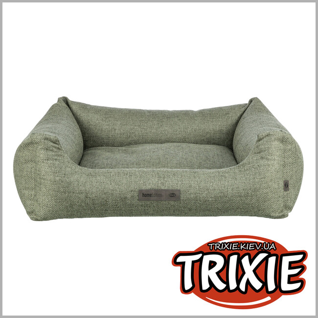 ТРИКСИ Украина - Кровать для собак Trixie 37492 "Matteo", 60х50см, карандашно-зеленый