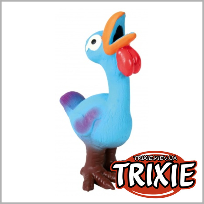 ТРИКСИ Украина - Игрушка для собак TRIXIE - Цыплёнок (Размер: 17см)