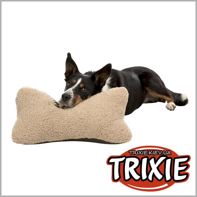 ТРИКСИ Украина - Подушка Bendson-TRIXIE (40х22см, беж/темно-коричневый)