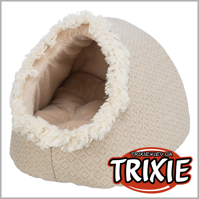 ТРИКСИ Украина - Лежак для собак TRIXIE Cave Boho (Размер: 35х26x41см)