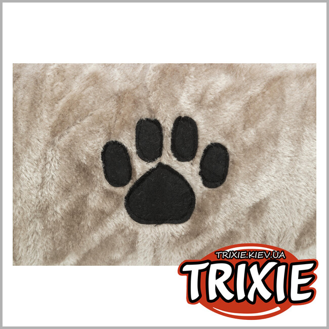 ТРИКСИ Украина - Туннель для кошки Trixie Playing Tunnel (плюш 22*60cm серый)