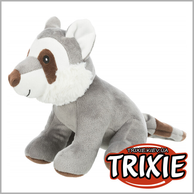 ТРИКСИ Украина - Игрушка для собак  Енот Trixie ( 22 см. )