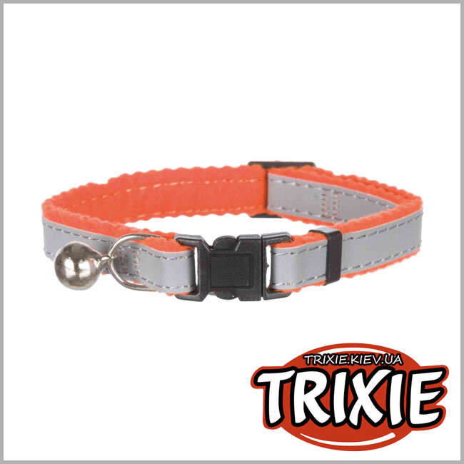 ТРИКСИ Украина - Ошейник для кошек TRIXIE - с отражателем и колокольчиком