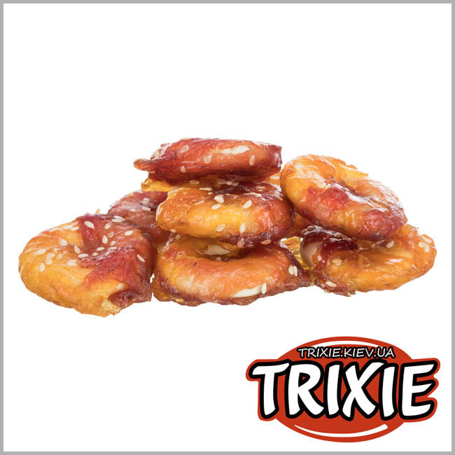 ТРИКСИ Украина - Жевательное кольцо Trixie PREMIO Lamb Chicken Bagel  (баранина / курица 4 см / 17g * 300шт)