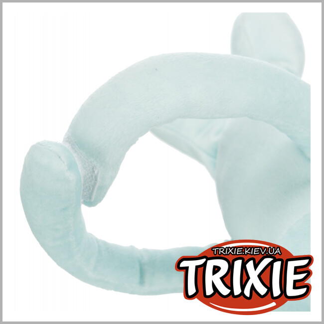 ТРИКСИ Украина - Набор коврик / мишка Trixie  Junior (плюш 75*50см серый/мятный)