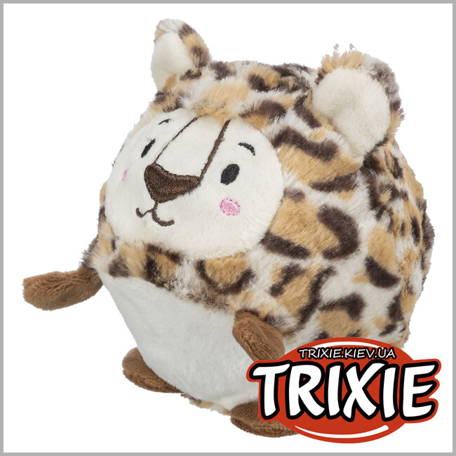 ТРИКСИ Украина - Леопард - мяч Trixie 34741 плюш/резина), 13см