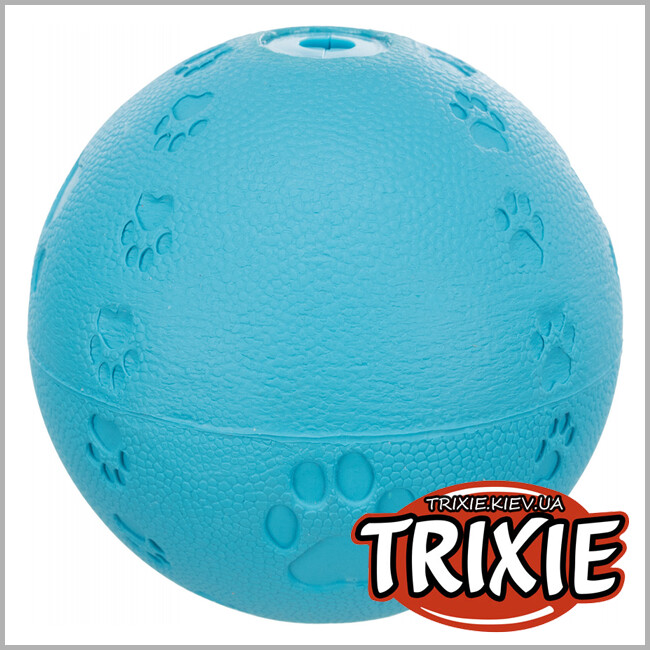 ТРІКСІ Україна - М'яч із пищалкою для собак TRIXIE (Розмір: 9см)