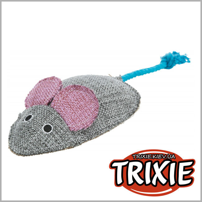 ТРІКСІ Україна - Іграшка Миша XXL TRIXIE (15см)