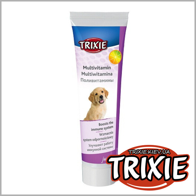 ТРИКСИ Украина - Мультивитаминная паста для щенков TRIXIE MULTIVITAMIN (100 гр)
