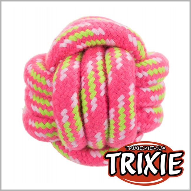 ТРИКСИ Украина - Веревочный мяч TRIXIE( 6см)