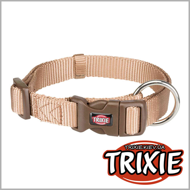 ТРИКСИ Украина - Ошейник Premium-TRIXIE (30–55см/20мм, карамель)