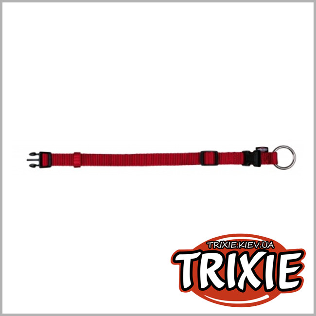 ТРИКСИ Украина - Ошейник для собак TRIXIE - Premium(Размер:30-45см/15мм, Цвет: красн)