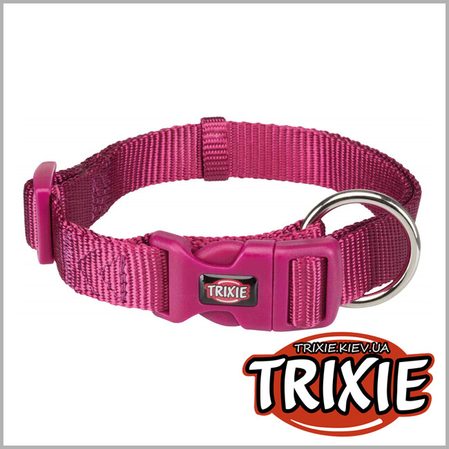 ТРИКСИ Украина - Ошейник Premium-TRIXIE (35–55см/20мм,  светло-лиловый)