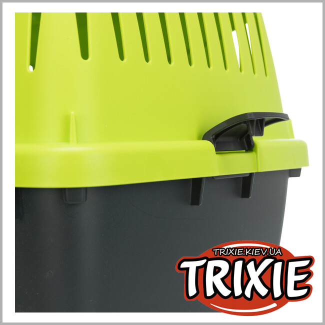 ТРИКСИ Украина - XSS Переноска TRIXIE Capri XSS ( 26*25*39 cm антрацит/зеленый  )