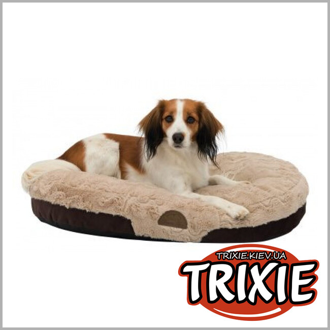 ТРИКСИ Украина - Лежак для собак Malu Trixie (100х75см, цвет: коричневый/светло-коричневый)