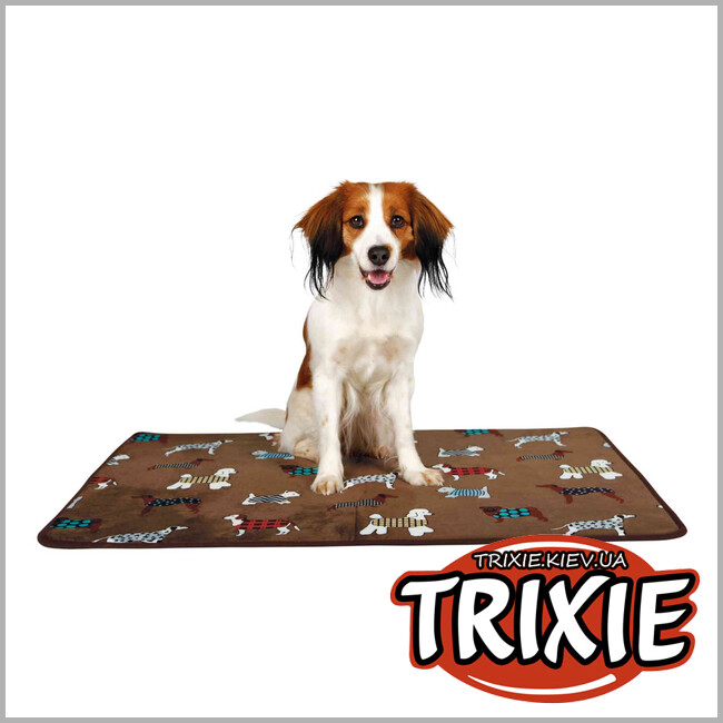 ТРИКСИ Украина - Матрас Trixie Fun Dogs Lying Mat (плюш 68*98см)