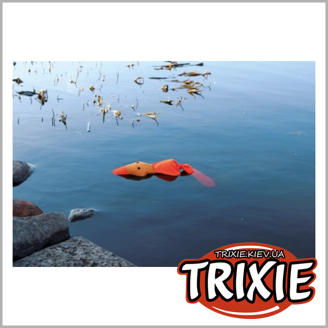 ТРИКСИ Украина - Игрушка для собак TRIXIE - Утка плавающая