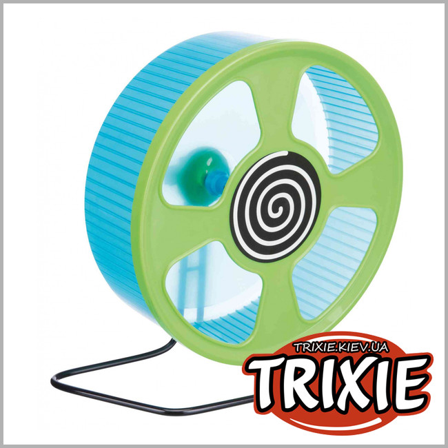 ТРІКСІ Україна - Пластикове колесо для вправ Trixie Exercise Wheel (Розмір: 20см)