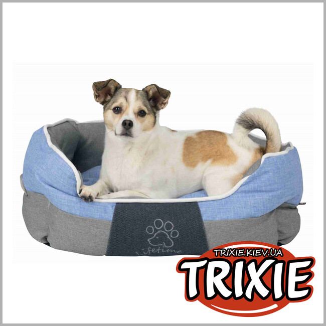 ТРИКСИ Украина - Лежак Joris-TRIXIE (60х50см, серый/синий)