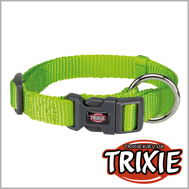 ТРИКСИ Украина - Ошейник Premium-TRIXIE (30–45см/15мм, яблочный)