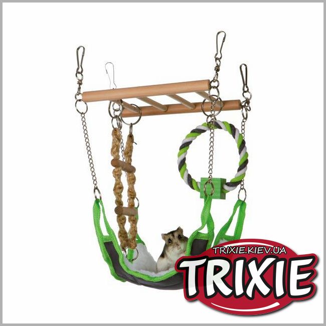 ТРІКСІ Україна - Підвісний міст з гамаком TRIXIE, для гризунів