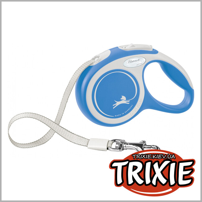 ТРІКСІ Україна - Флексі New COMFORT Trixie (XS, 3м/до 12кг, синій)