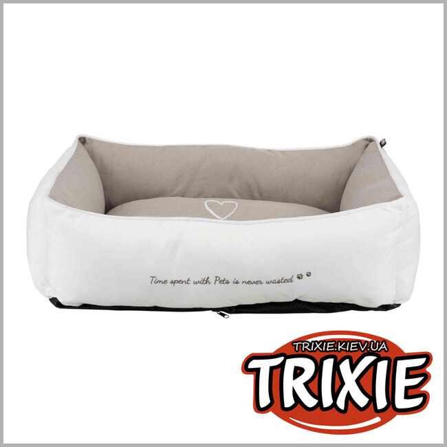 ТРИКСИ Украина - Лежак Pets Home Trixie (60*50 см  белый/серо-коричнев)