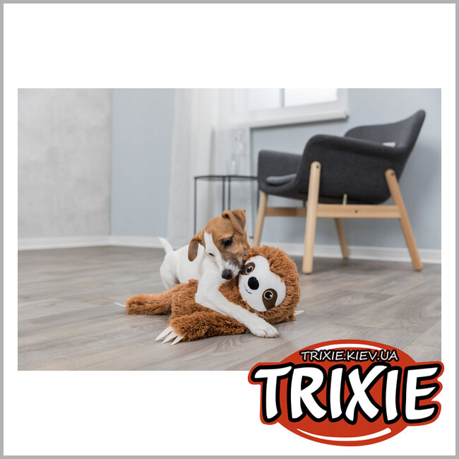 ТРИКСИ Украина - Ленивец Trixie Sloth (плюш со звуком 56см)