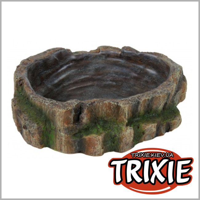 ТРІКСІ Україна - Миска для рептилій TRIXIE (Розмір: 18x4.5x17см)