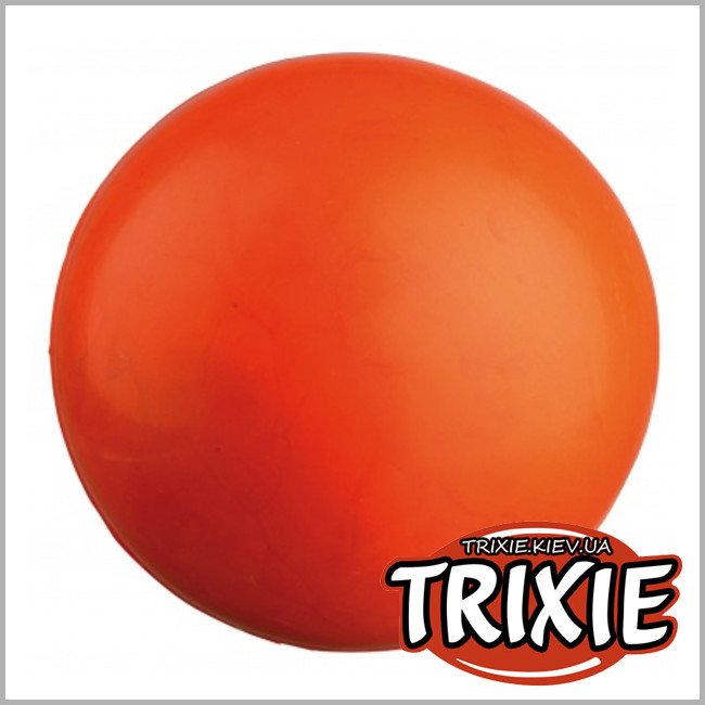 ТРИКСИ Украина - Мяч литой для собак TRIXIE (резина 7.5см)