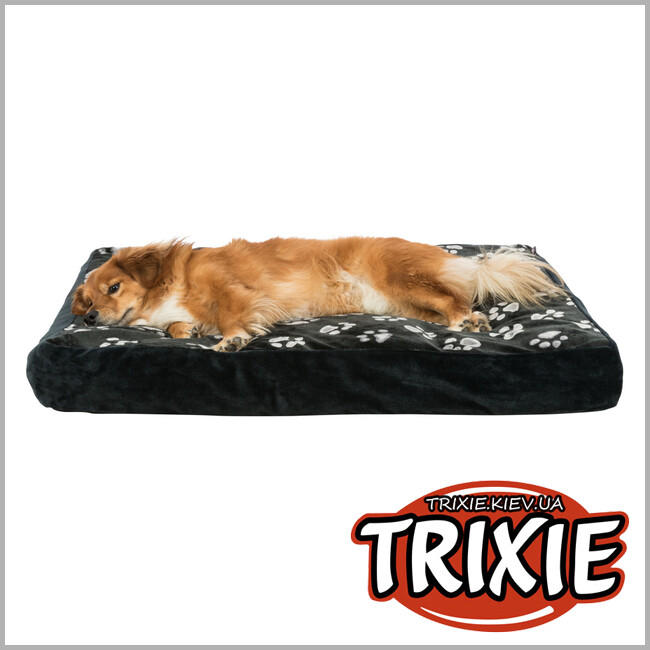 ТРИКСИ Украина - Лежак для собак Trixie Jimmy (черный, 120*80 cm)