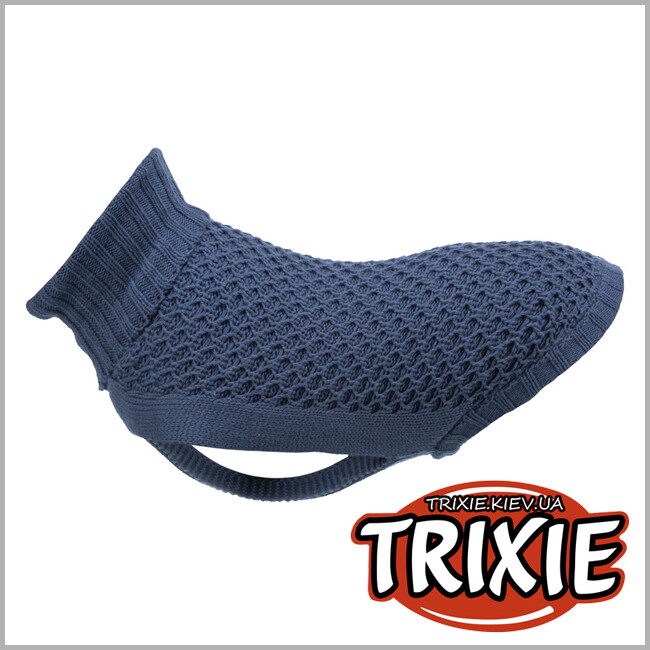 ТРИКСИ Украина - Пуловер для собак Trixie 680087 "Norwood", S: 40см, синий