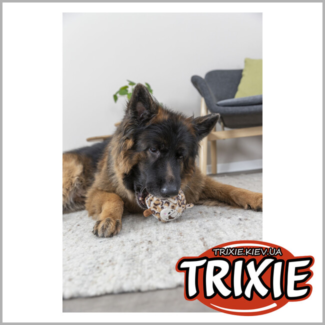 ТРИКСИ Украина - Леопард - мяч Trixie 34741 плюш/резина), 13см