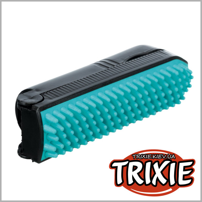 ТРИКСИ Украина - Щетка + липкий ролик для чистки TRIXIE (23см)