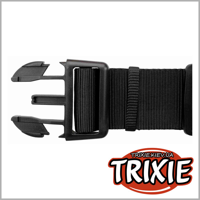 ТРІКСІ Україна - Нашийник для собак Trixie 1999301 "Premium", M-L: 40-60см/50мм, чорний