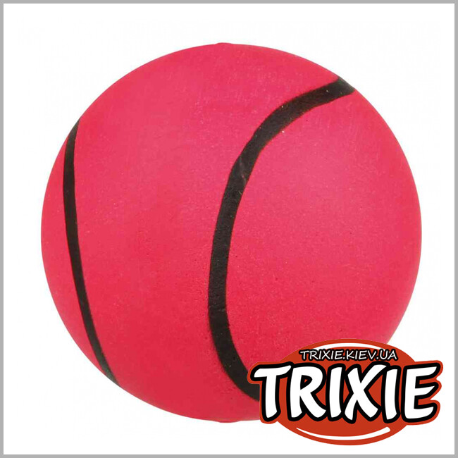 ТРИКСИ Украина - Мяч резиновый   для собак TRIXIE (плавающий 5.5см)