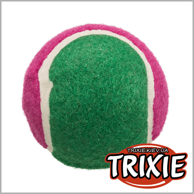 ТРИКСИ Украина - Набор теннисных мячей для собак TRIXIE (6 см, 39 шт)