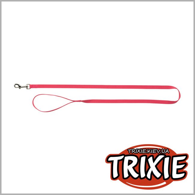 ТРИКСИ Украина - Шлея с поводком для кота TRIXIE - Premium H-Harness (XL: 33–57 см/13 мм, 1.20 м, коралл)