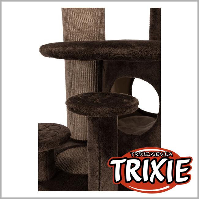 ТРІКСІ Україна - Будиночок-драпак Trixie 44930 "Emil", 96см,коричнев/беж