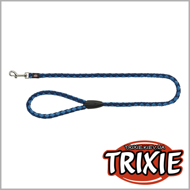 ТРІКСІ Україна - Повідець Cavo-TRIXIE (Розмір L-XL: 1м/18м, індиго/синій, нейлон)