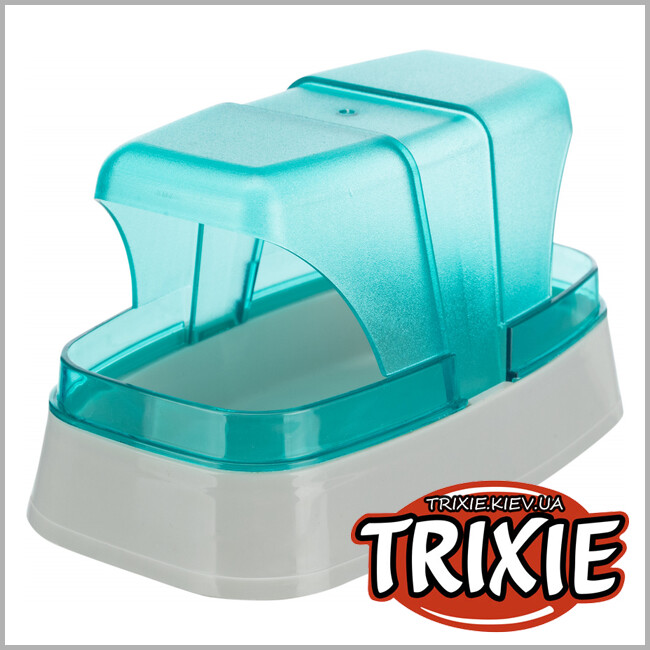 ТРІКСІ Україна - Ванна для гризунів хом'яків та мишей TRIXIE (17*10*10см)